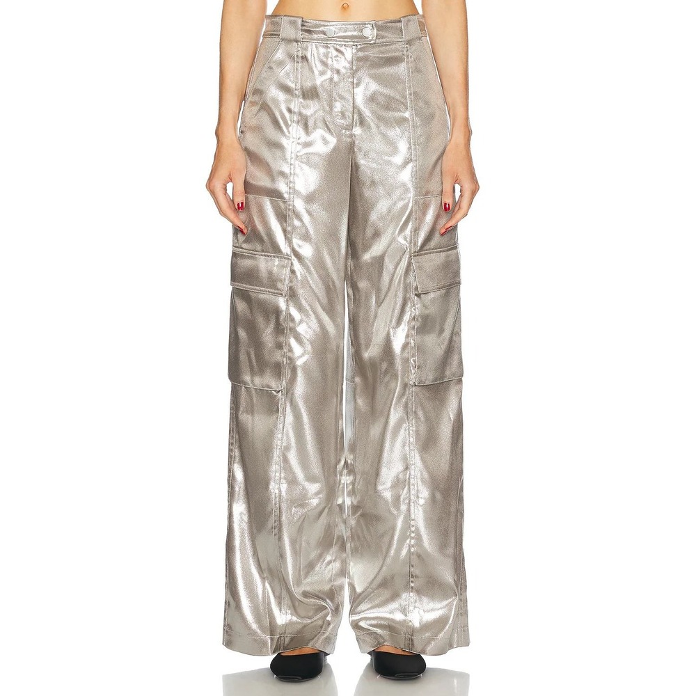 SIMKHAI Metallic Cargo Pants